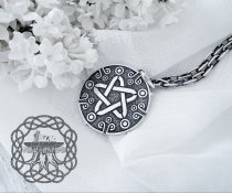 Yennefer Pendant Yennefer Necklace The Witcher inspired The Witcher Medallion Yennefer Cosplay Witcher Necklace Sterling Silver Pendant