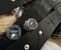 House Tully Ring, Sterling Silver Ring, Game of Thrones Jewelry, Tully House Amulet, Game of Thrones Ring